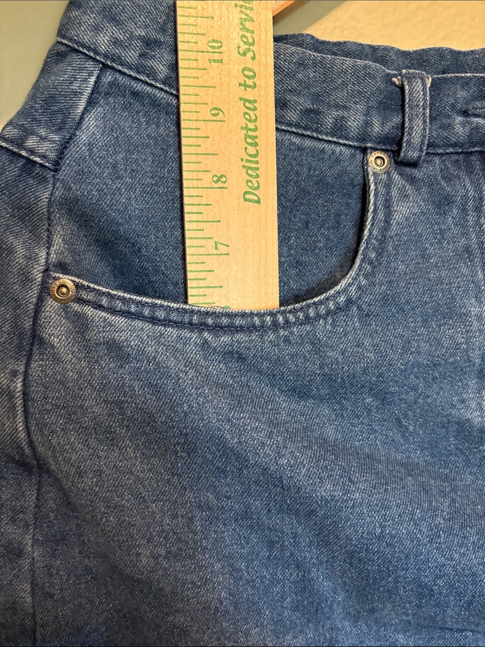 Christopher & Banks Dark Blue Denim Maxi Skirt - Picture 6 of 8